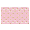 Cute Polka Dot Baby Bear Pattern Print Polyester Doormat