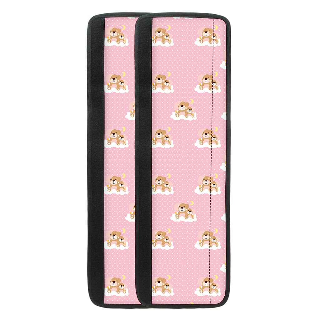 Cute Polka Dot Baby Bear Pattern Print Refrigerator Handle Covers