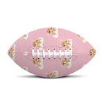 Cute Polka Dot Baby Bear Pattern Print Rugby Ball