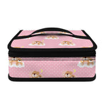 Cute Polka Dot Baby Bear Pattern Print Small Lunch Bag