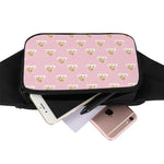 Cute Polka Dot Baby Bear Pattern Print Waist Bag