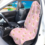 Cute Polka Dot Baby Bear Pattern Print Waterproof Car Seat Cover
