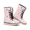 Cute Polka Dot Baby Bear Pattern Print Winter Boots