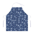 Cute Polka Dot Denim Jeans Pattern Print Adjustable Apron