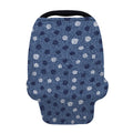 Cute Polka Dot Denim Jeans Pattern Print Baby Seat Cover