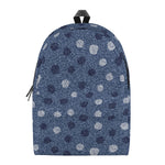 Cute Polka Dot Denim Jeans Pattern Print Backpack