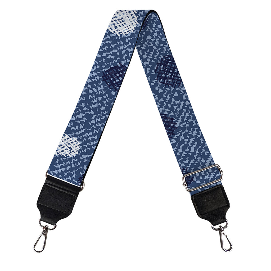 Cute Polka Dot Denim Jeans Pattern Print Bag Strap