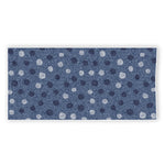 Cute Polka Dot Denim Jeans Pattern Print Beach Towel