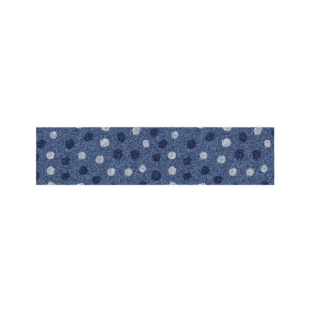 Cute Polka Dot Denim Jeans Pattern Print Bed Runner