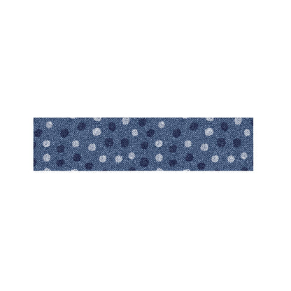 Cute Polka Dot Denim Jeans Pattern Print Bed Runner