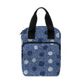 Cute Polka Dot Denim Jeans Pattern Print Bible Tote Bag