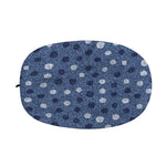 Cute Polka Dot Denim Jeans Pattern Print Car Side Mirror Covers