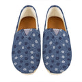 Cute Polka Dot Denim Jeans Pattern Print Casual Shoes