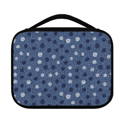 Cute Polka Dot Denim Jeans Pattern Print Classic Bible Case