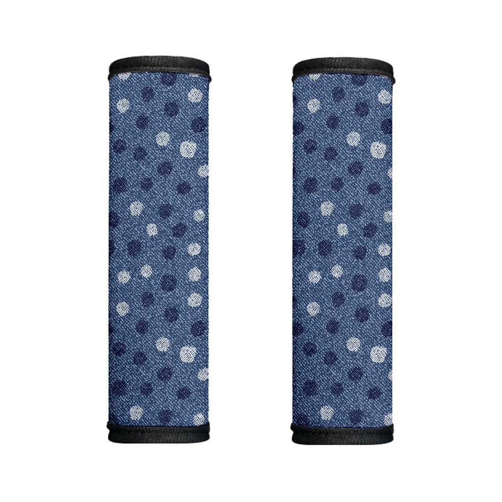 Cute Polka Dot Denim Jeans Pattern Print Handle Covers