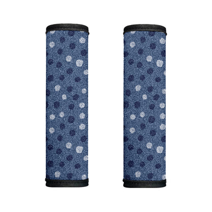 Cute Polka Dot Denim Jeans Pattern Print Handle Covers