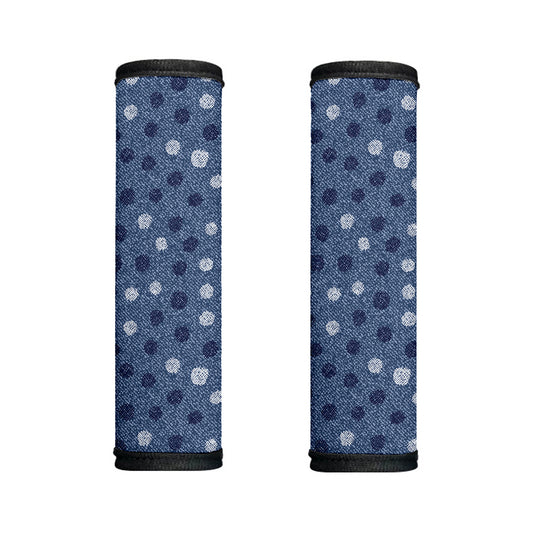 Cute Polka Dot Denim Jeans Pattern Print Handle Covers