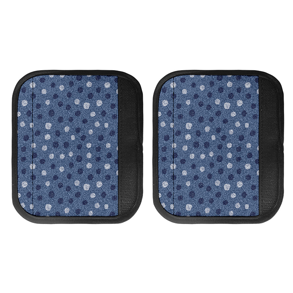 Cute Polka Dot Denim Jeans Pattern Print Handle Covers