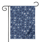 Cute Polka Dot Denim Jeans Pattern Print House Flag
