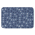 Cute Polka Dot Denim Jeans Pattern Print Indoor Door Mat