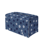 Cute Polka Dot Denim Jeans Pattern Print Leather Tissue Box Cover