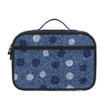 Cute Polka Dot Denim Jeans Pattern Print Portable Lunch Bag