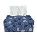 Cute Polka Dot Denim Jeans Pattern Print Rectangle Tissue Box Cover