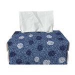Cute Polka Dot Denim Jeans Pattern Print Rectangle Tissue Box Cover