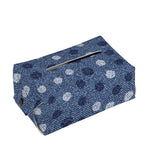 Cute Polka Dot Denim Jeans Pattern Print Rectangle Tissue Box Cover