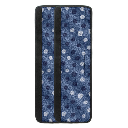 Cute Polka Dot Denim Jeans Pattern Print Refrigerator Handle Covers