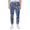 Cute Polka Dot Denim Jeans Pattern Print Joggers