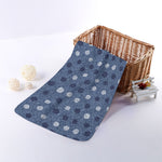 Cute Polka Dot Denim Jeans Pattern Print Towel