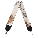 Cute Pomeranian Pattern Print Bag Strap