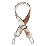 Cute Pomeranian Pattern Print Dog Seat Belt