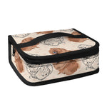 Cute Pomeranian Pattern Print Small Lunch Bag