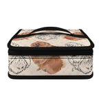 Cute Pomeranian Pattern Print Small Lunch Bag