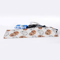 Cute Pomeranian Pattern Print Sports Towel