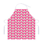 Cute Poodle Pattern Print Adjustable Apron