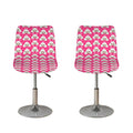 Cute Poodle Pattern Print Bar Stool Covers