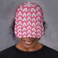 Cute Poodle Pattern Print Baseball Cap