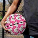 Cute Poodle Pattern Print Basketball