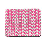 Cute Poodle Pattern Print Bifold Wallet