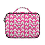 Cute Poodle Pattern Print Briefcase Bible Bag