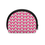 Cute Poodle Pattern Print Coin Purse