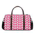 Cute Poodle Pattern Print Duffel Bag