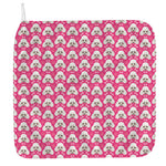 Cute Poodle Pattern Print Hand Towel