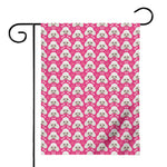 Cute Poodle Pattern Print House Flag