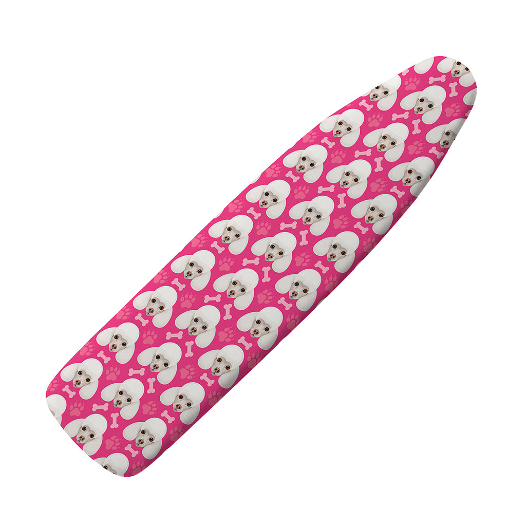 Cute Poodle Pattern Print Ironing Board Cover