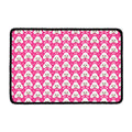 Cute Poodle Pattern Print Kitchen Mat