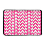 Cute Poodle Pattern Print Kitchen Mat